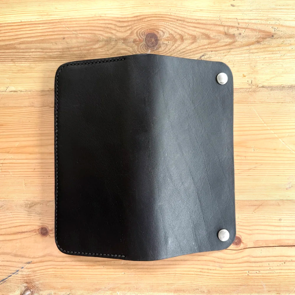 Accordion Biker Long Wallet